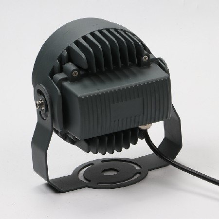 led投光燈草坪射燈室外戶外220V投射圓形防水高亮照樹景觀燈綠化