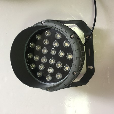 圓形led投光燈彩色車輪射燈戶外防水燈門廣告招牌投射燈庭院照樹