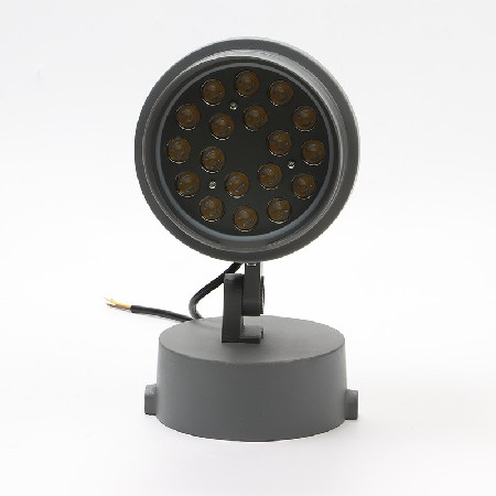 LED投光燈戶外燈18w廣告燈防水室外高亮射燈庭院工廠房路燈