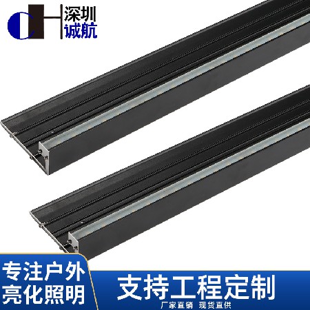 戶外燈帶臺(tái)階樓梯階梯燈花園庭院景觀防水燈帶美化led線條燈具
